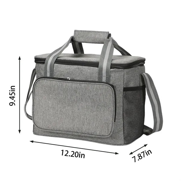 Office picnic large collapsible cooler insulated lunch bag