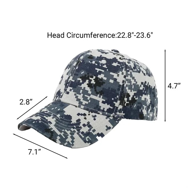 Breathable Sun Protection Training Camo Cap