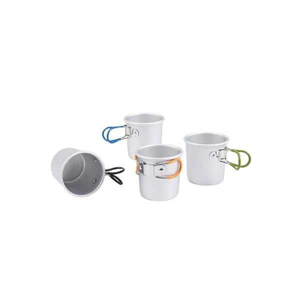 Aluminum Coffee Tea Cup W/Handle