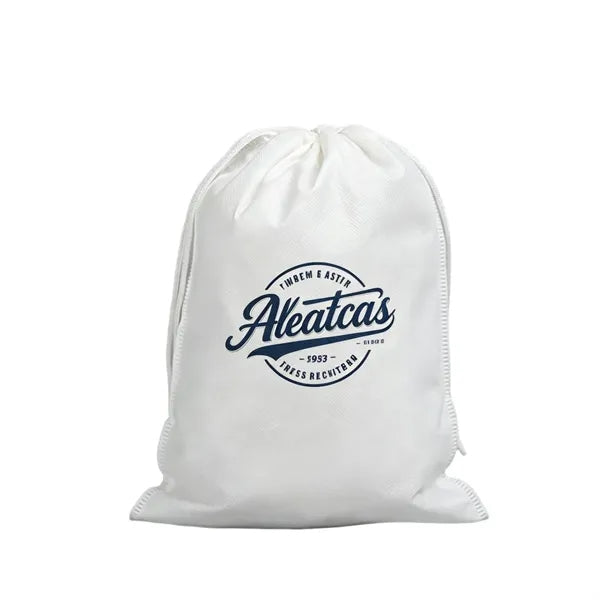 Eco-friendly Non-woven Drawstring Bag with Custom Logo