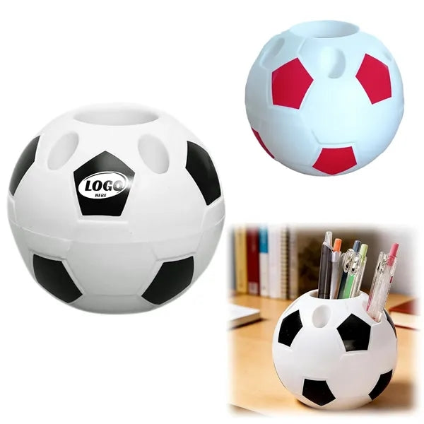 Soccer Shaped Pen Holder