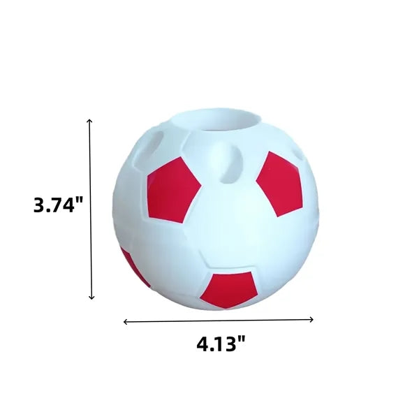 Soccer Shaped Pen Holder