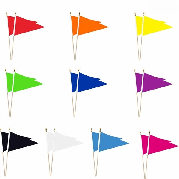 Triangular Hand Held Flag