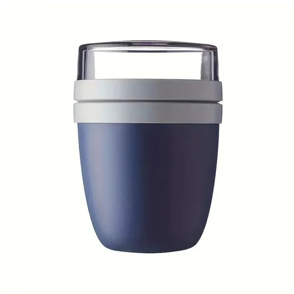 Double Layer Portable Cereal and Yogurt Cup Lunch Container