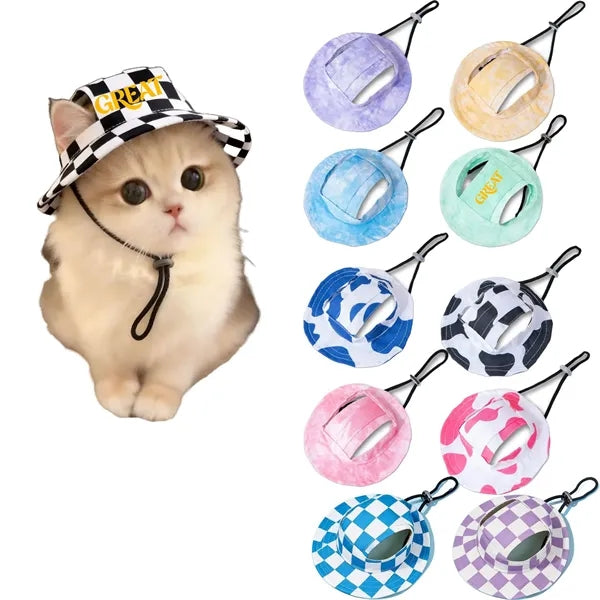 Summer Pet Cowboy Hats