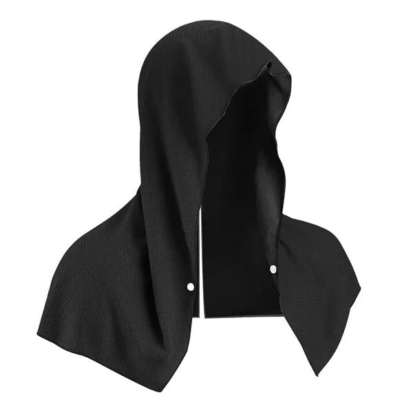 Instant Cooling Hoodie Ice Towels for Neck and Face