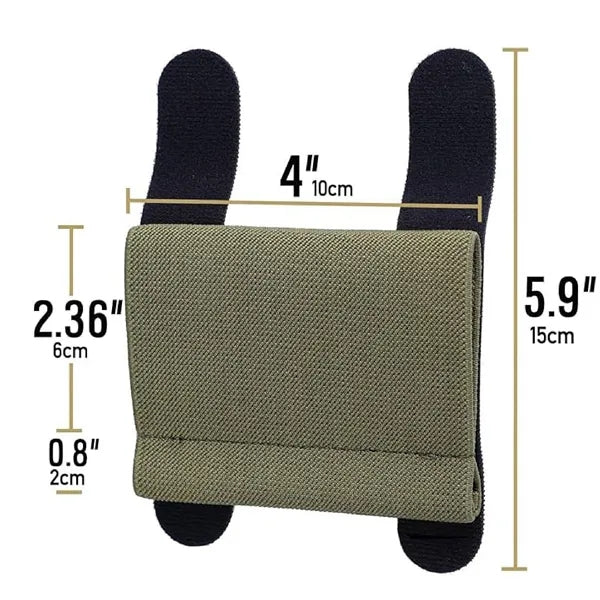 Adjustable Tactical Gear Strap Hook And Loop Elastic Band