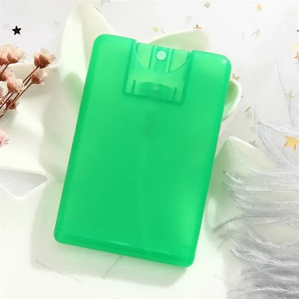 Card-Sized Refillable Spray Bottle