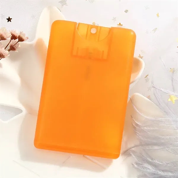Card-Sized Refillable Spray Bottle