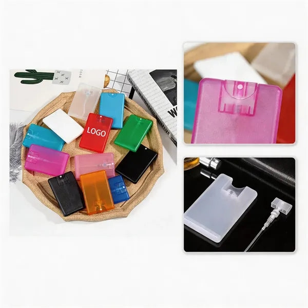 Card-Sized Refillable Spray Bottle