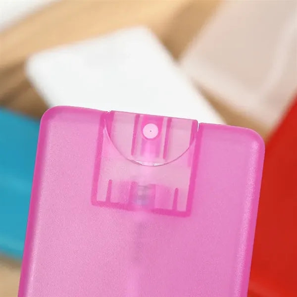Card-Sized Refillable Spray Bottle