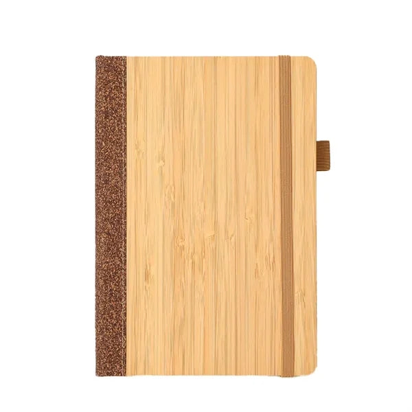 Bamboo Bound Notebook with Strap