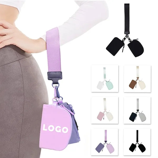 Nylon Wrist Coin Purse