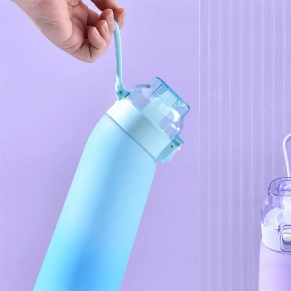 23oz Zero-sugar Flavor Scent Water Bottle with Swapable Ring