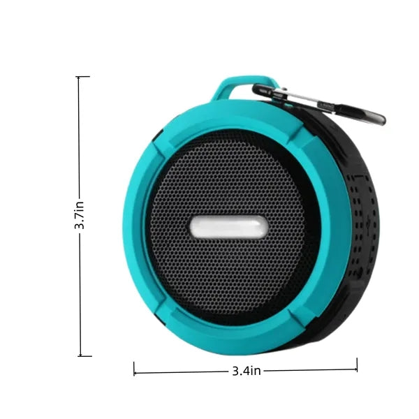 Outdoor Waterproof Wireless Camping Speaker with Suction Cup