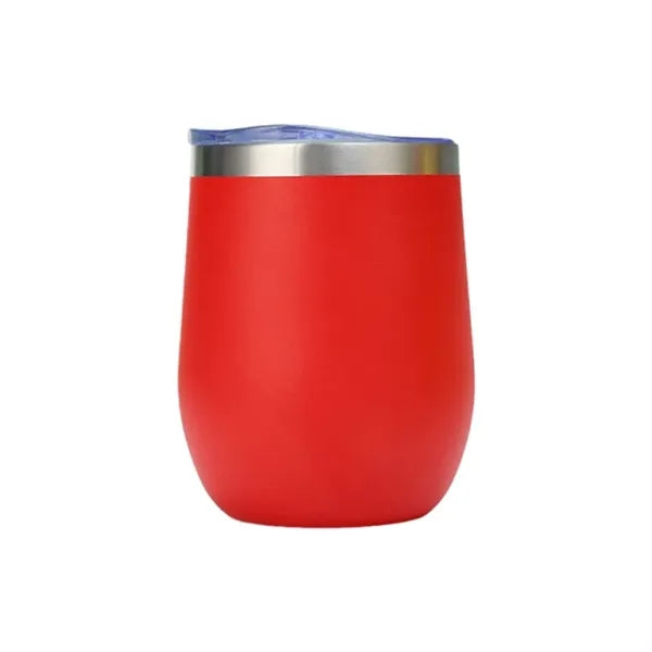 12oz Stainless Steel Portable Eggshell Tumbler