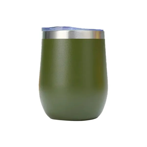 12oz Stainless Steel Portable Eggshell Tumbler