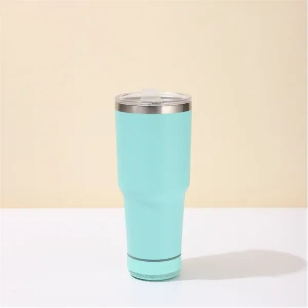 30 oz Bluetooth Speaker Tumbler Custom Logo Stainless Steel