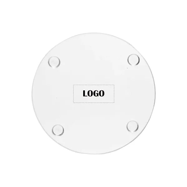 Round Shape Glass Coaster