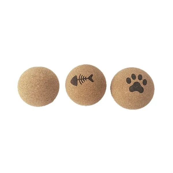 Travel Cork Massage Ball Lightweight Sustainable Alternative