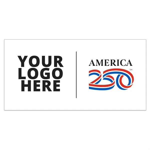 America 250 TM Digital Full Color Bumper Sticker (3 3/4"x7