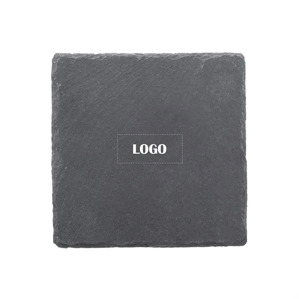 Square Slate Drink Coaster