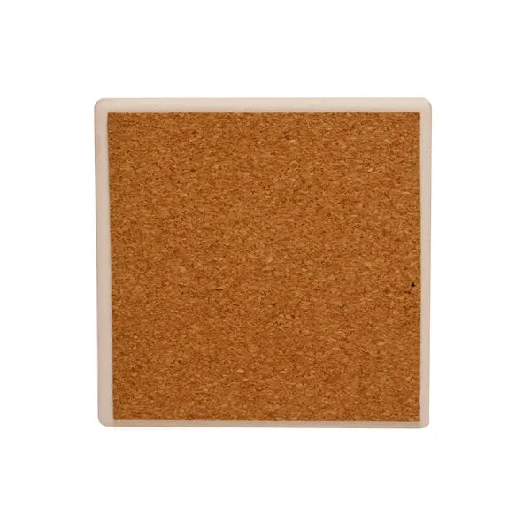 Square-Shaped Ceramic Coaster