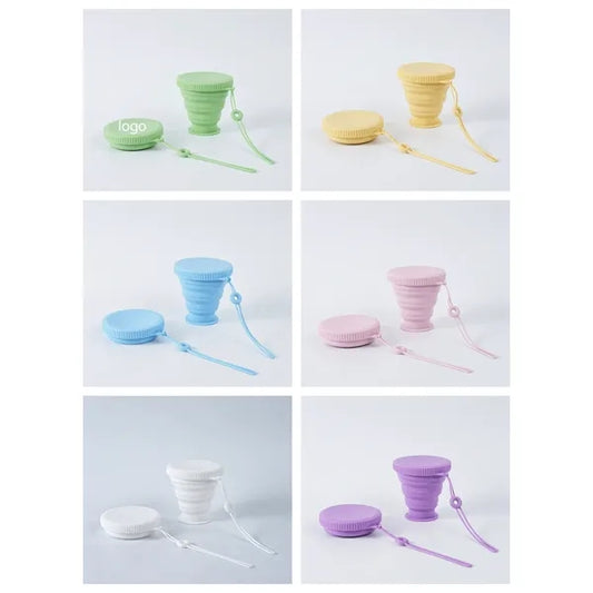7oz Silicone Foldable Water Cup