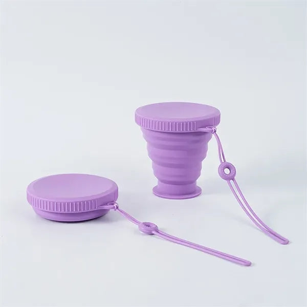 7oz Silicone Foldable Water Cup