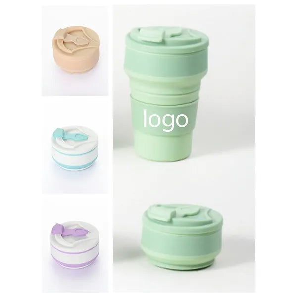 17oz Silicone Foldable Water Cup