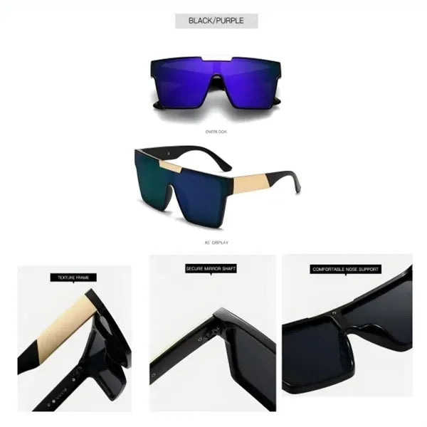 Retro Square UV Protection Sunglasses