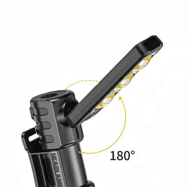 Rotatable Rechargeable LED Headlamp