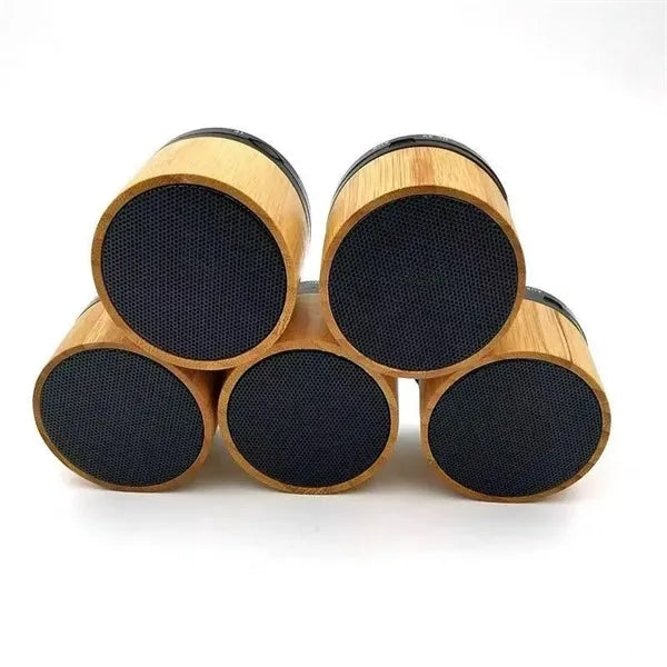 Mini Bamboo Wooden Bluetooth Card Slot Speaker