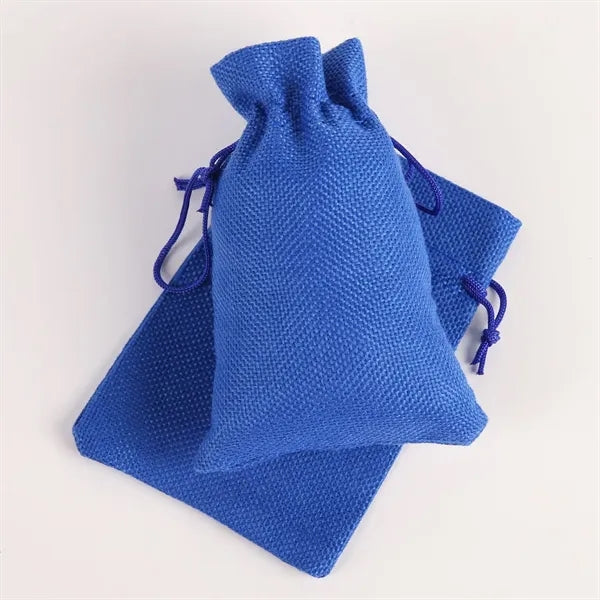 Drawstring burlap bag