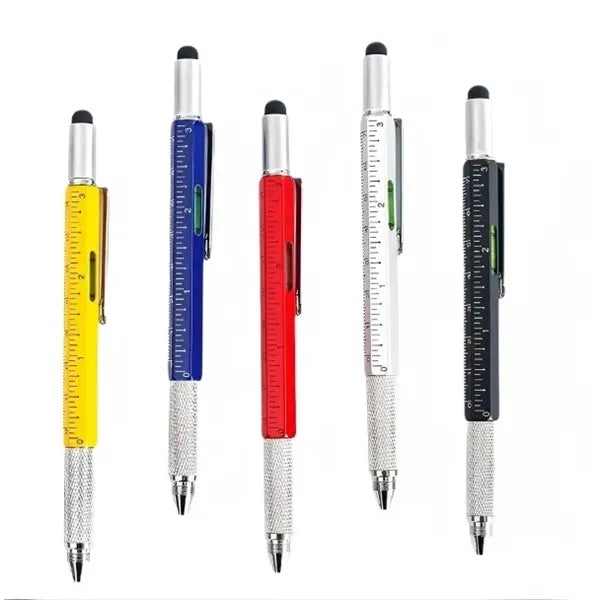 5-in-1 Multi Function Stylus Ballpoint Pen