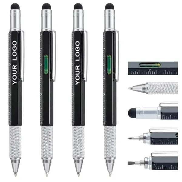 5-in-1 Multi Function Stylus Ballpoint Pen