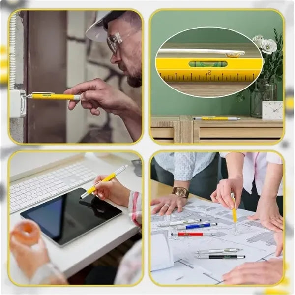 5-in-1 Multi Function Stylus Ballpoint Pen