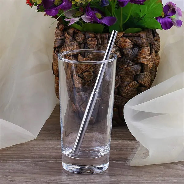 PocketSip Collapsible Stainless Straw Kit