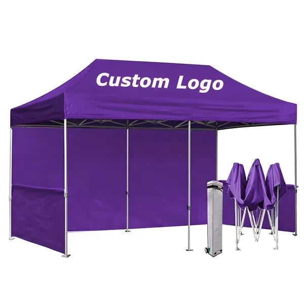 10' x 10' Canopy Tent - Vibrant Custom Design