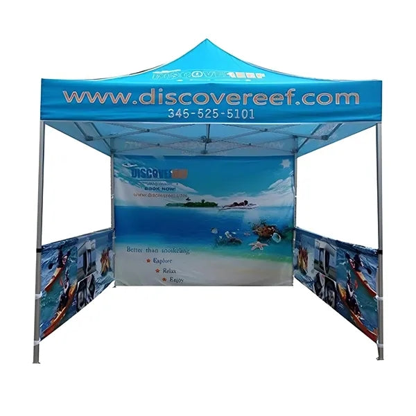10' x 10' Canopy Tent - Vibrant Custom Design