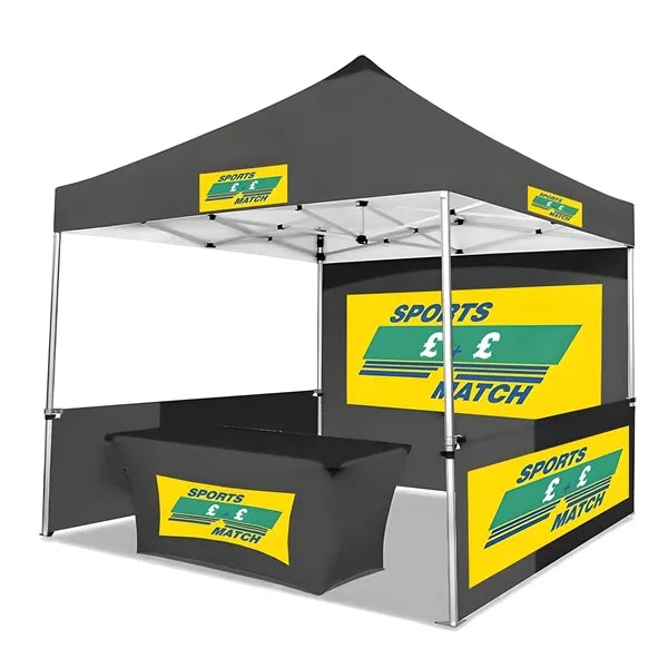 10' x 10' Canopy Tent - Vibrant Custom Design