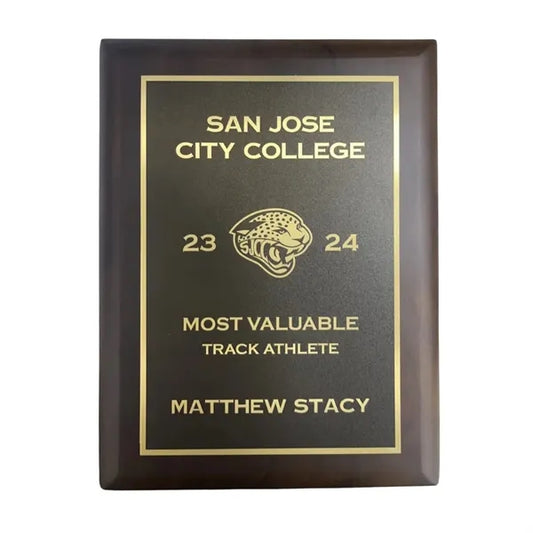 Maple Wood Plaque Award