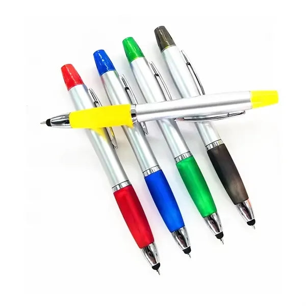 2-in-1 Ballpoint Pen with Highlighter