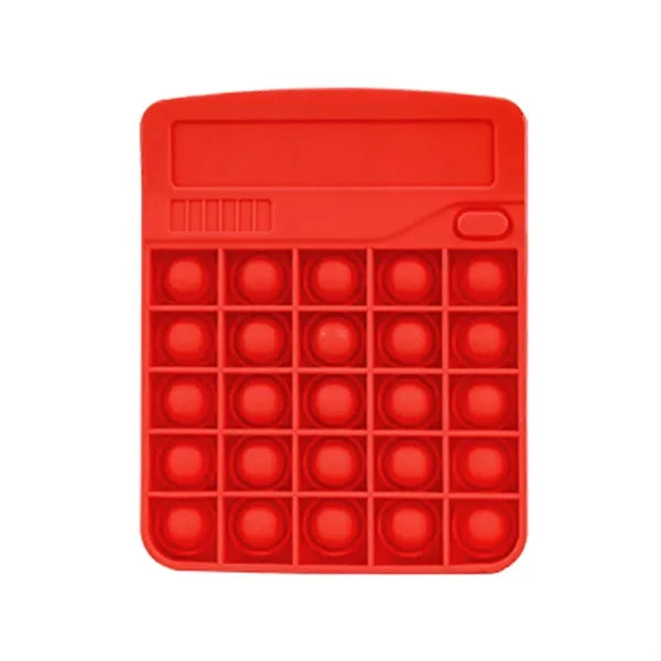 Pop It Fidget Toy - Calculator Shape