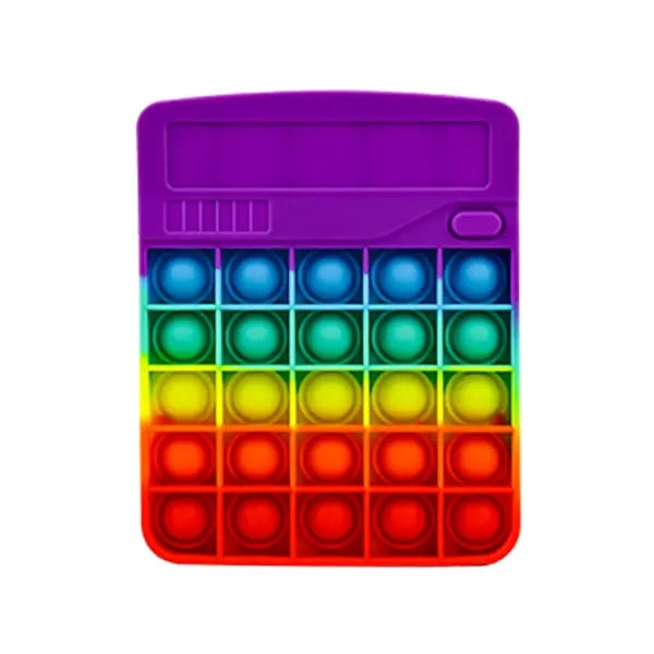 Pop It Fidget Toy - Calculator Shape