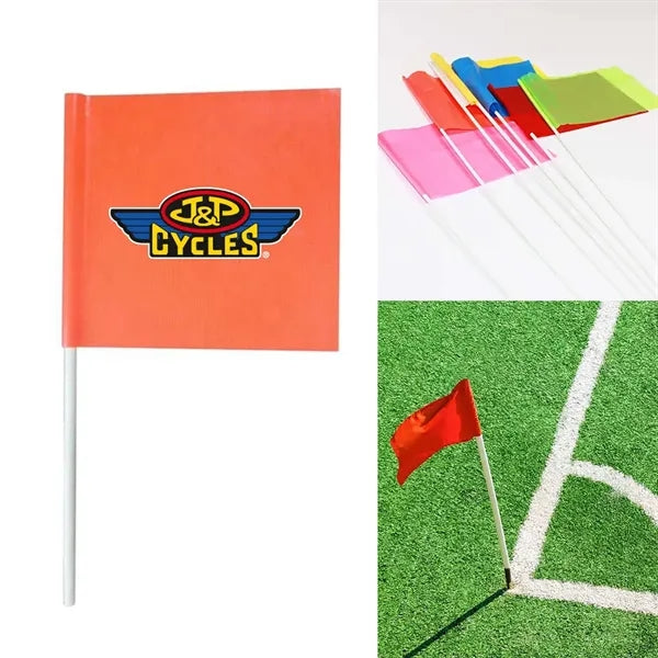 Vibrant PVC Flag 17" x 17"