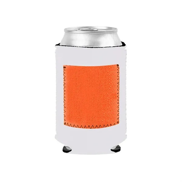 Collapsible Neoprene Can Cooler With Pocket