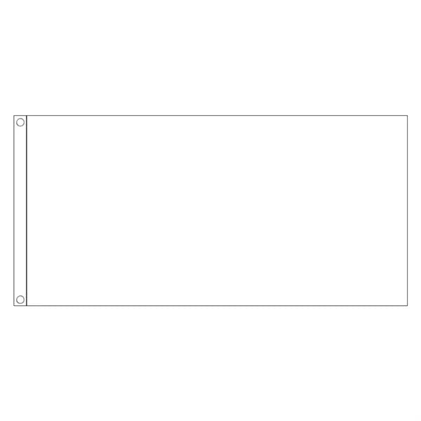 Full Color Custom Flag - 2' X 1'
