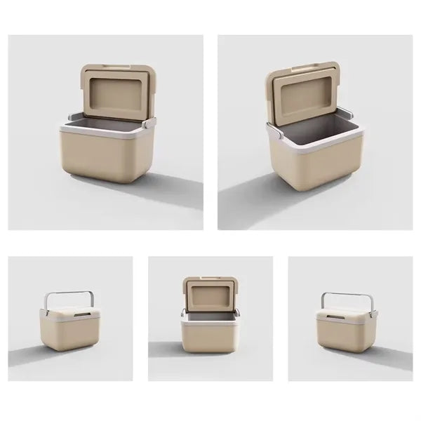 Foldable 1.3 Gallons Insulated Outdoor Cooler Box