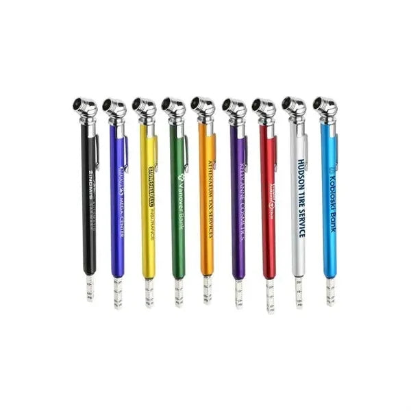 Metal Head Pen Size Tire Gauge